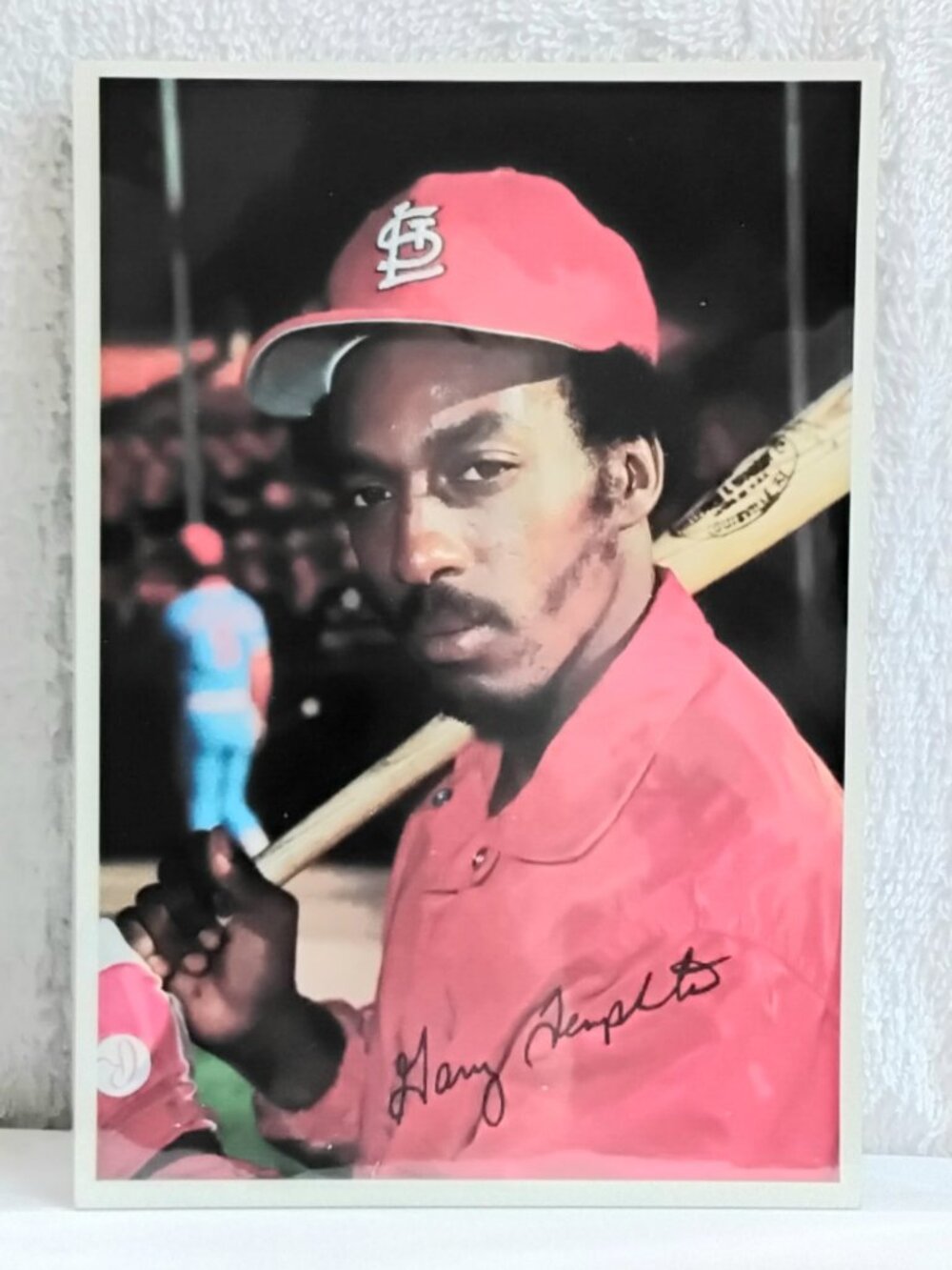 3/$25 VG/E 1980 Topps 5" x 7" Garry Templeton Jumbo MLB Signature Card 37!!